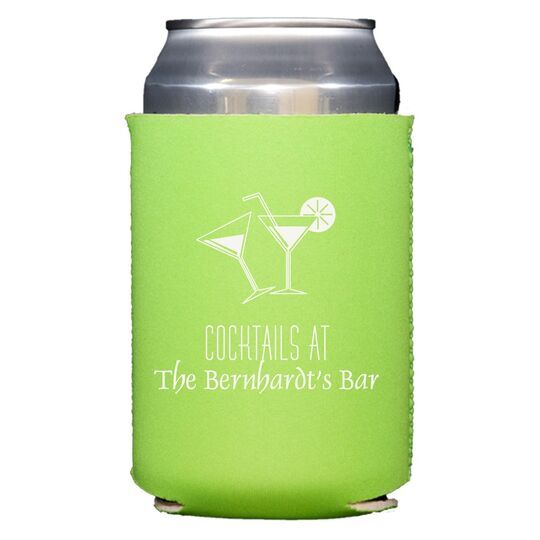 Cocktail Glasses Collapsible Koozies